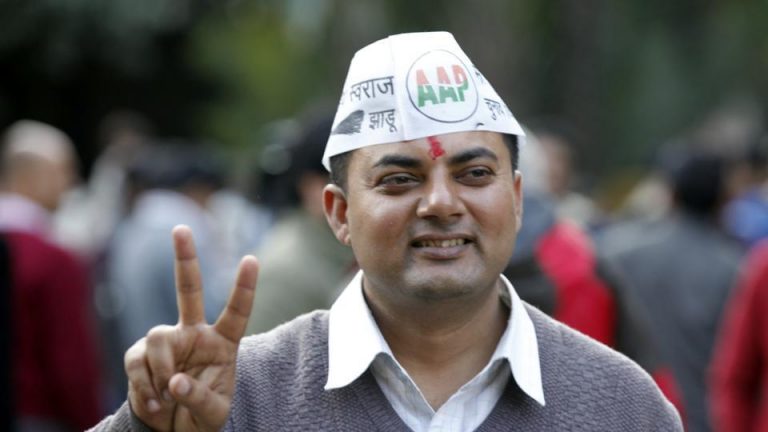 AAP MLA Som Dutt sentenced to 6 months jail term  and 2 lakh fine by Delhi court in assault case