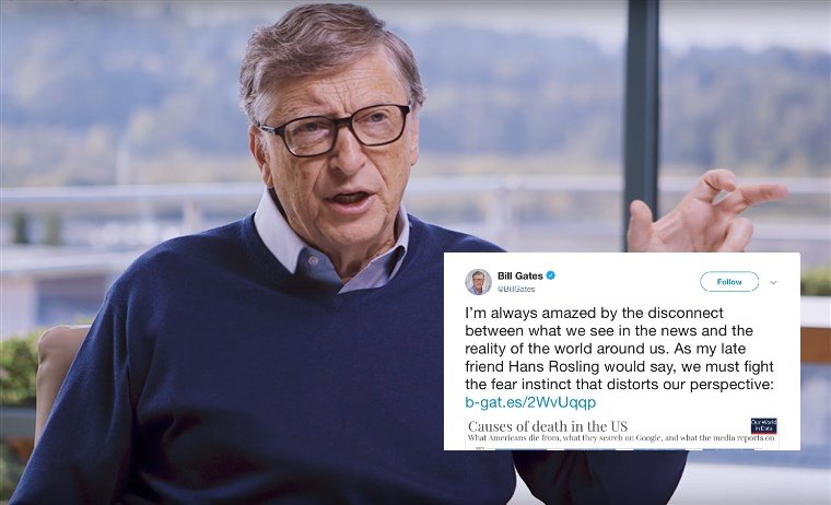 The fat tail of terrorism and why the graphs shared by Bill Gates mislead