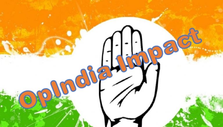 OpIndia Impact: Congress party updates its website after mistakes and omissions were pointed out
