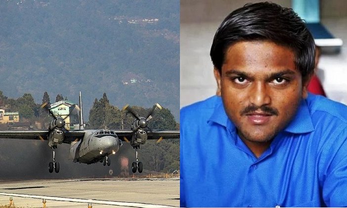 Congress leader Hardik Patel claims China has abducted the crashed AN-32 plane, urges PM Modi to do surgical strike to bring back the soldiers