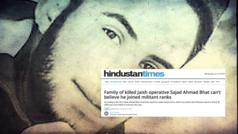 Media does it again: Portrays JeM Pulwama terrorist as a chocolate boy who turned murderous due to Indian Army