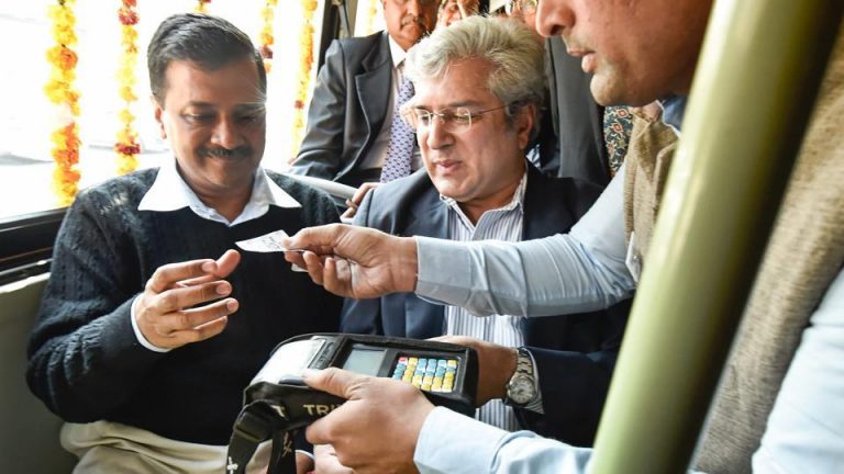Delhi CM Arvind Kejriwal announces free travel for women so that they can have ‘safe travel’