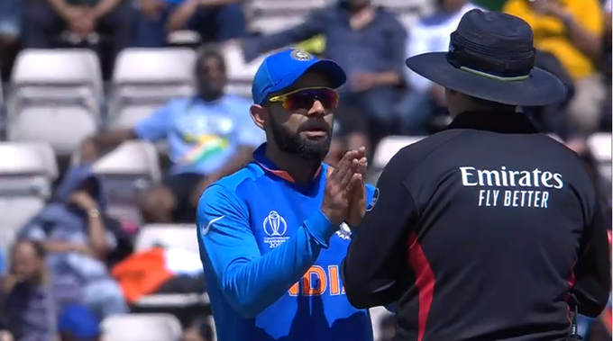Virat Kohli fined for aggressive appealing in the match against Afghanistan