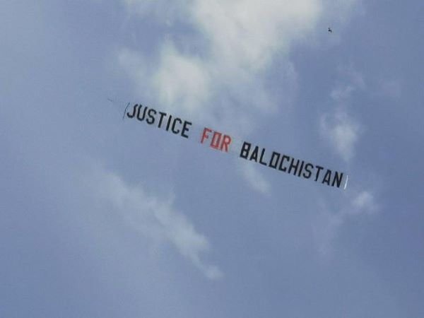 Watch: Pakistan and Afghanistan fans get into a fight after plane with ‘Justice for Balochistan’ slogan was spotted
