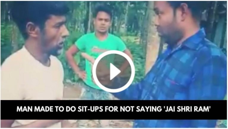 Agsar Ali made to do sit-ups and chant Jai Shree Ram by another Muslim man, Apsi Miya arrested after video goes viral