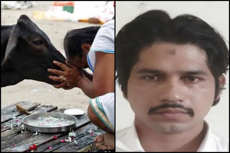 Delhi police arrests one Imran for slaughtering a cow just to create communal tension on Holi