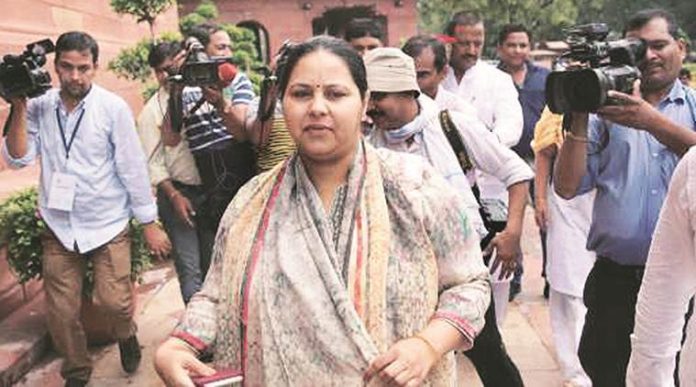 Misa Bharti refuses to release funds for approved projects after a humiliating Lok Sabha drubbing