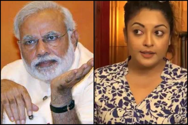After threatening Jesus to choose between her and Rakhi Sawant, Tanushree Dutta questions Modi’s ‘Ram Rajya’