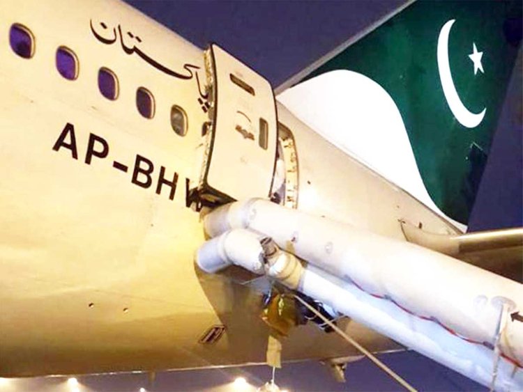 PIA passenger accidentally opens emergency exit door thinking it is toilet, delays flight by seven hours