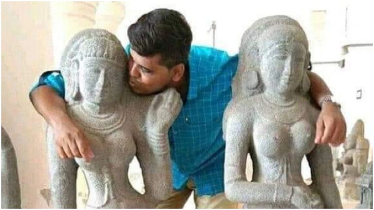 Tamil Nadu: Mujibur Rahman arrested for posting obscene pictures with female idols at Thanjavur temple