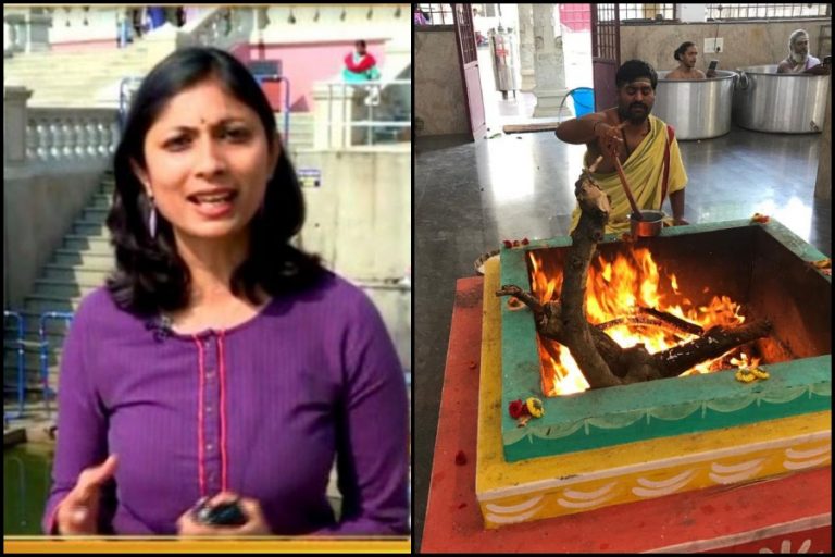 Blatant Hinduphobia: Journalist mocks rituals by suggesting Hindu priests should be boiled alive