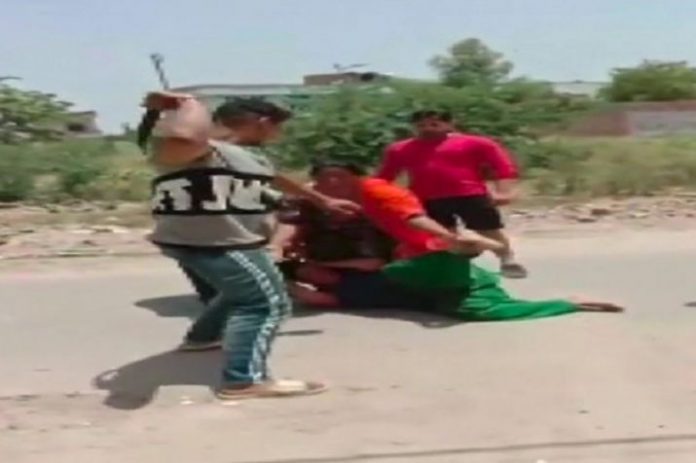 Congress councillor's brother seen beating a woman and her elderly mother mercilessly