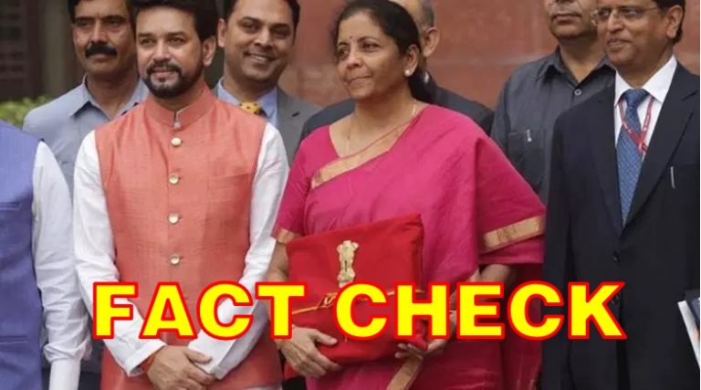 Fact Check: No, the government did not ‘fudge’ revenue numbers in the union budget