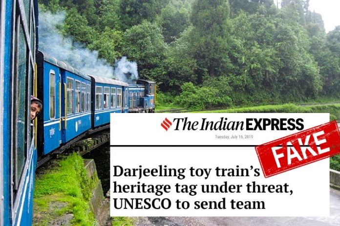 UNESCO slams Indian Express story on heritage tag of Darjeeling toy train being 'under threat', calls it misleading