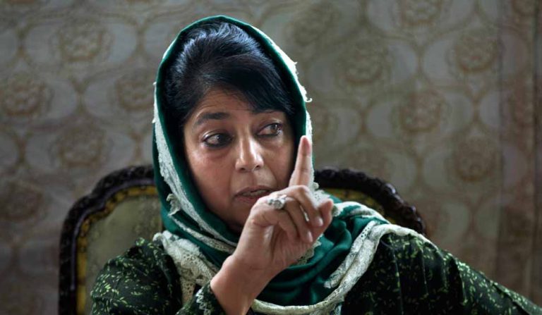 Mehbooba Mufti warns India would burn: It is time to call her bluff