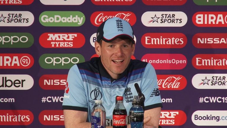 England must not shy away from final says England captain Eoin Morgan