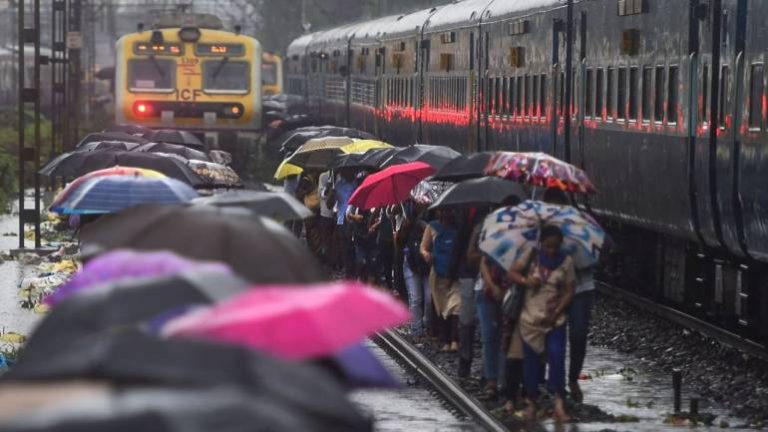 Mumbai rains: Wall collapse leaves 16 dead, trains suspended, flights diverted, schools closed as city reels under a torrential downpour