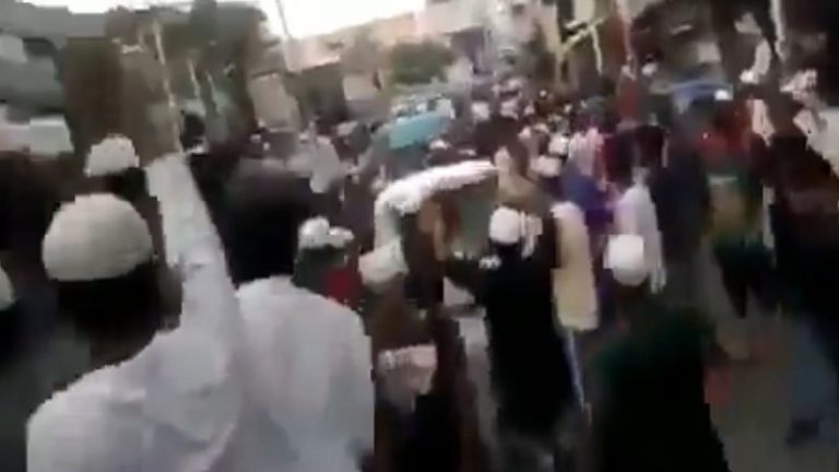 “Seeing our saffron flags, a Muslim mob attacked us with saws, knives and sticks,” Dehradun protests against temple desecration turned violent