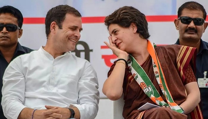 Rahul Gandhi lies, says Priyanka Vadra arrested in UP who was only taken away to a guest house