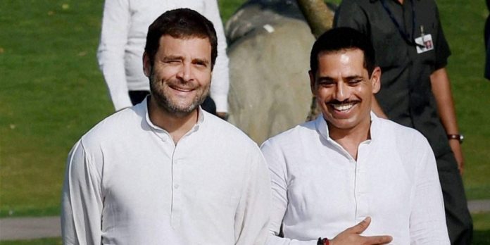 Vadra heaps praises on Rahul Gandhi in his 'farewell note'