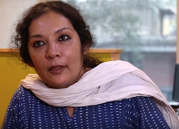 Saba Naqvi gets rattled after being pointed out that she had shared a communally charged-up fake news