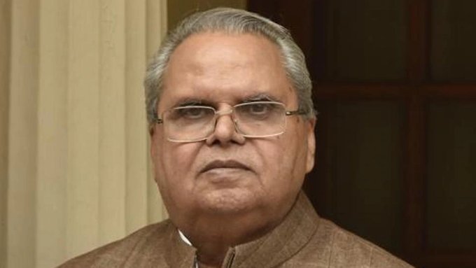 Jammu and Kashmir governor Satya Pal Malik says Omar Abdullah is being juvenile, his statements were made in a ‘fit of anger’