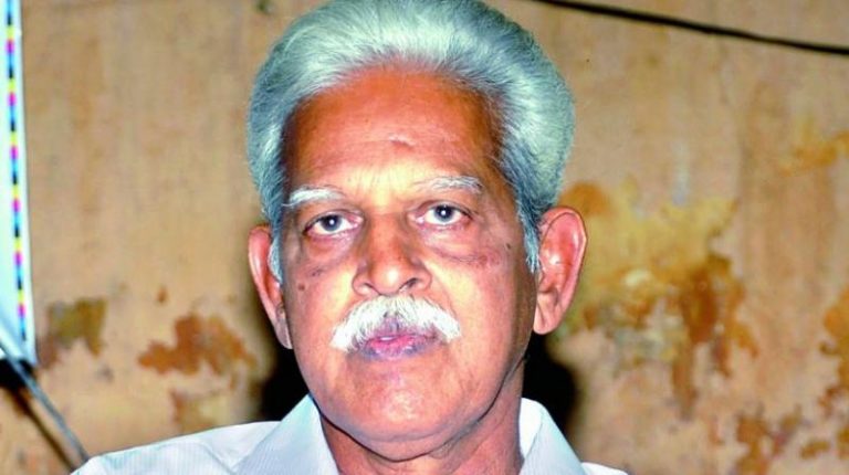 Bhima Koregaon case accused Varavara Rao arrested by police in connection with a 2005 Maoist attack