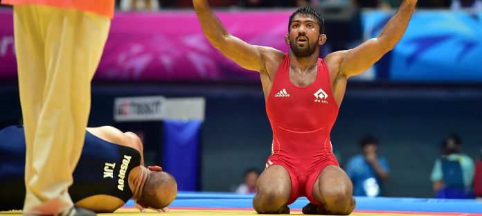 Wrestler Yogeshwar Dutt demanded action against vandals