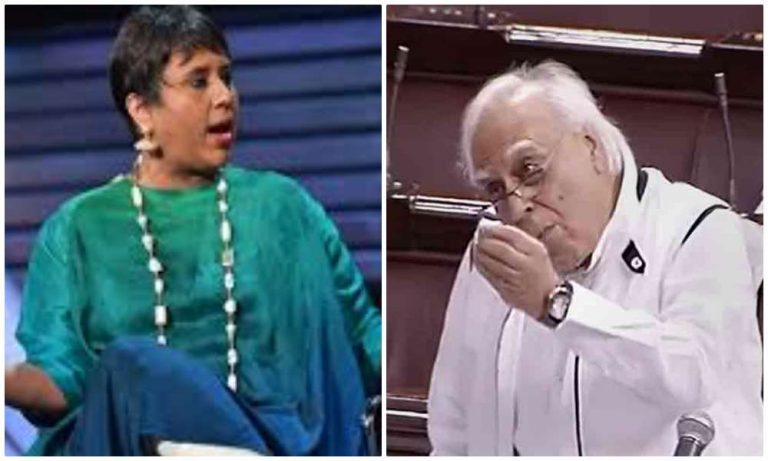 Kapil Sibal claims Barkha Dutt was sacked before her tweets, won’t be paid anymore, Barkha says Sibal is lying