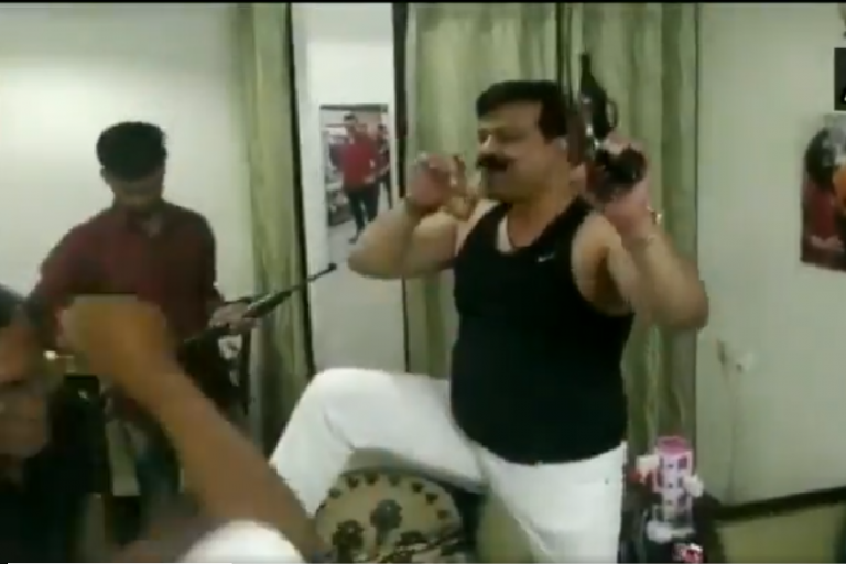 MLA Pranav Singh ‘Champion’ expelled from BJP after gun trotting video goes viral