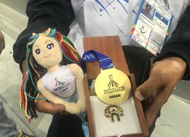 [Video] Sprinter Dutee Chand creates history, wins gold at the Universiade, the World University Games in Naples