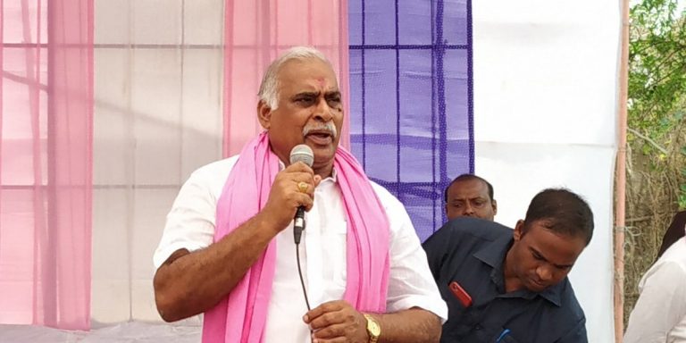 After TRS leader arrested for assaulting forest officer, his brother and TRS MLA Koneru Konappa caught teaching villagers to blame the officers