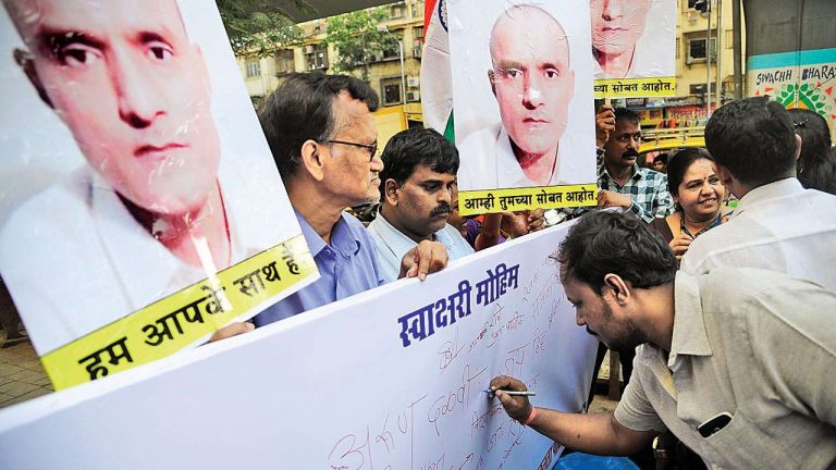 Despite Kulbhushan Jadhav giving power of attorney to Indian High Commission, Islamabad insists only a Pakistani can represent him in court