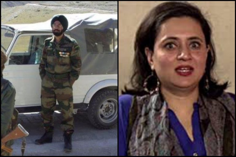 Sagarika Ghose calls the most decorated officer of Territorial Army an ‘idiot’ because he respectfully disagreed with her assessment of ‘war’