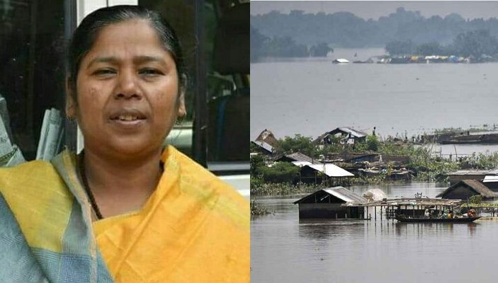 BJP MP from Tripura donates first month’s salary towards Assam flood relief efforts, flood continues to wreak devastation in the state