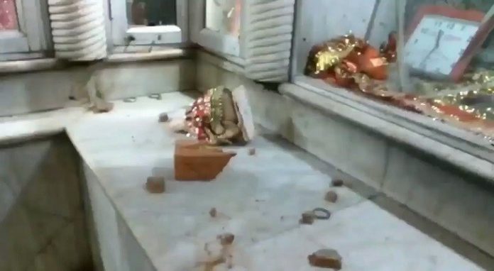 Chandni Chowk temple desecrated
