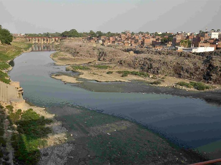 Blood and carcasses of illegally slaughtered animals flowing through river Varuna into Ganga in Varanasi: NGT