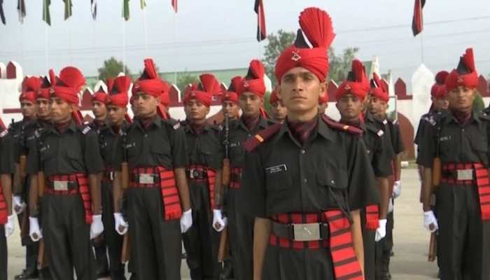 575 young men from Jammu and Kashmir inducted into the Indian Army in J and K Light Infantry Regimental Centre