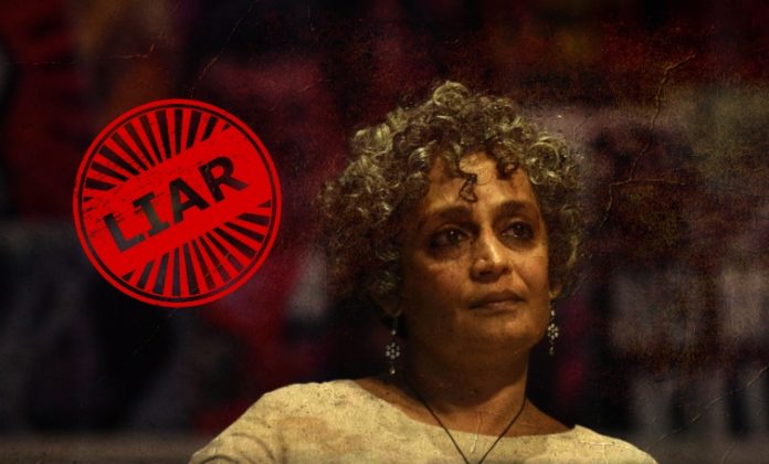 Arundhati Roy's apology is a shameless reiteration of her lies, bias, propaganda and ignorance