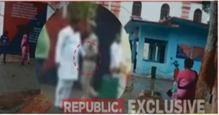 Video shows Unnao rape accused Kuldeep Sengar’s aide bribing a cop outside jail where Sengar is lodged, UP police orders inquiry