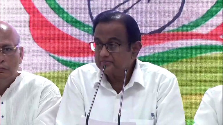 ‘Missing’ for a day, P Chidambaram surfaces at Congress office, says he was preparing his petition with his lawyers