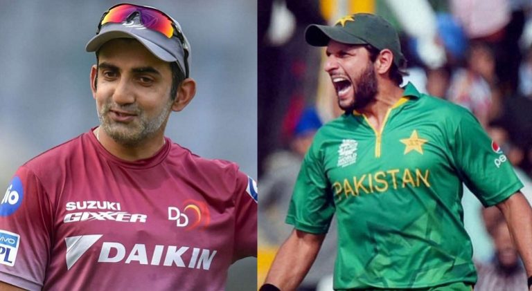 ‘He never matures, his brain does not grow’, Gautam Gambhir takes a dig at Shahid Afridi