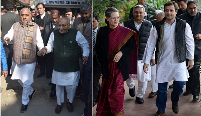 ED files chargesheet against Gandhi family controlled Associated Journals, Congress leaders ML Vora and BS Hooda in land allotment case