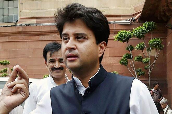 Jyotiraditya Scindia supports Modi govt’s move to dilute Article 370 and bifurcate JK even as Congress toes Pakistan’s line