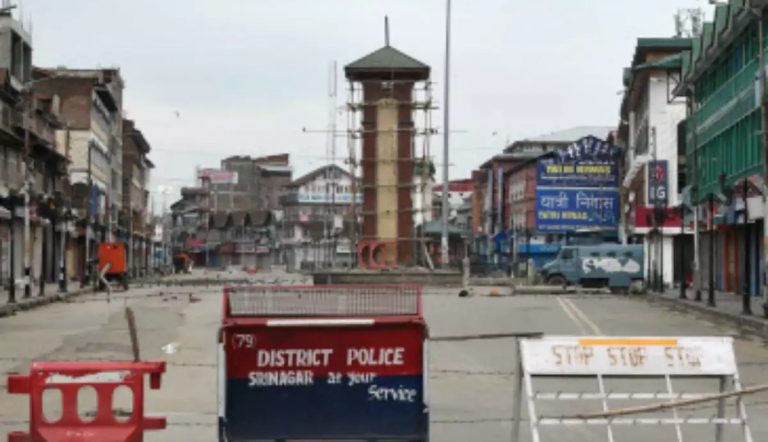 Supreme Court refuses to interfere on the restrictions imposed in J&K, says government should get time