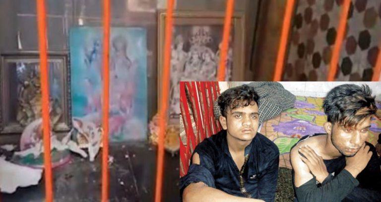 Bijnor: Muslim youths break Goddess Bhavani idol after entering temple pretending to be Hindus