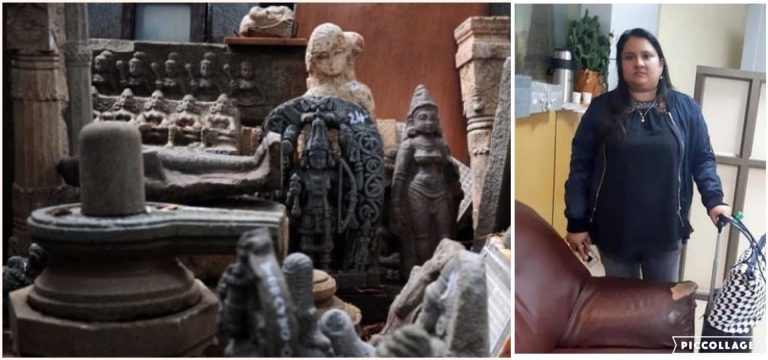 French woman arrested at Chennai airport over stolen antiques, idols and artefacts worth crores recovered