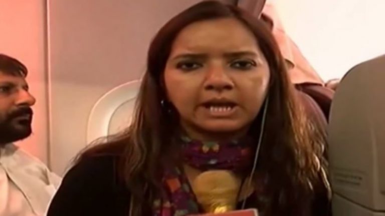 Pakistan uses India Today journalist who created a drama at Srinagar airport to show India in bad light
