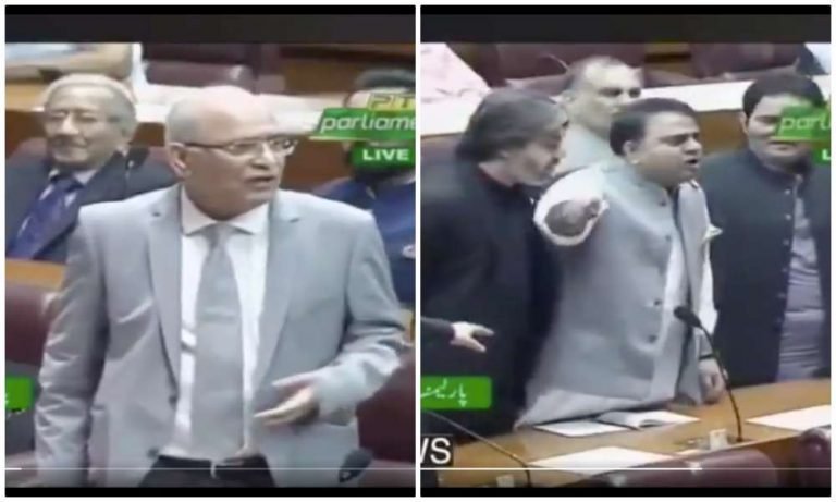 [Watch] War of words in Pakistan Assembly after Pakistan senator likens minister Fawad Chaudhry to a pet dog during Kashmir debate