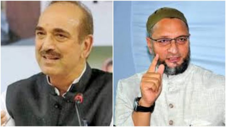 Congress and AIMIM play politics over Kashmir, give adjournment motion in parliament ahead of crucial announcement